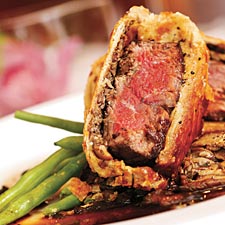 beef wellington at Sage Grille in Chicago